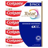 画像: 大切な歯をトータルにケア！Colgate コルゲート トータル アクティブ歯磨き粉 5本