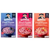画像: 新しい朝食習慣！Quaker クエーカー フルーツフュージョン インスタントオートミール　選べる3種類