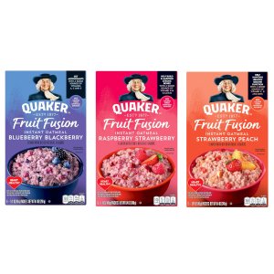 画像: 新しい朝食習慣！Quaker クエーカー フルーツフュージョン インスタントオートミール　選べる3種類
