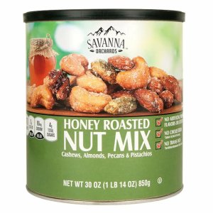 画像: 甘さと香ばしさが絶妙！Savanna Orchards サバンナ オーチャード ハニーローステェッド ナッツ 850g