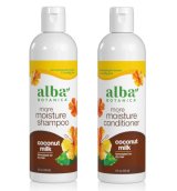 画像: alba botanica アルバ・ボタニカ モアモイスチャー （ココナッツミルク）シャンプー＆コンディショナー