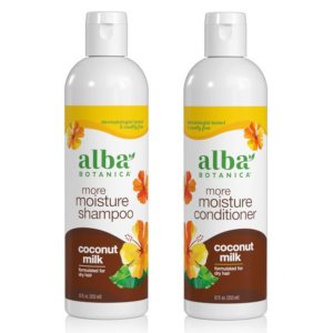 画像: alba botanica アルバ・ボタニカ モアモイスチャー （ココナッツミルク）シャンプー＆コンディショナー