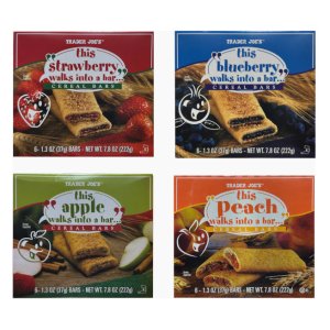 画像: 新商品ピーチが入った4セット！Trader Joe's トレーダージョーズ ローファット シリアルバー 4箱