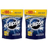 画像: 気分転換やリフレッシュしたい時！ Eclipse エクリプス シュガーフリー ガム バリューパック （ウィンターフロスト） ２袋