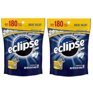 画像: 気分転換やリフレッシュしたい時！ Eclipse エクリプス シュガーフリー ガム バリューパック （ウィンターフロスト） ２袋