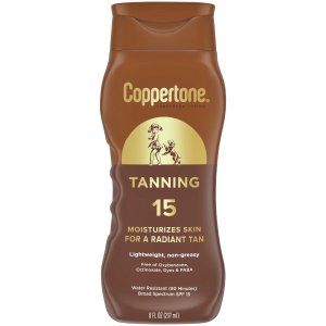 画像: ビーチに持っていきたい日焼け止め！Coppertone コパトーン タンニング サンスクリーンローション SPF15 