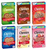画像: 新しい味が加わった！Cheerios チェリオス ファミリーサイズ お楽しみ 6種類