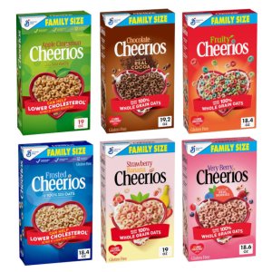 画像: 新しい味が加わった！Cheerios チェリオス ファミリーサイズ お楽しみ 6種類