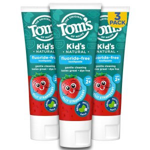 画像: Tom's of Maine トムズ・オブ・メイン 子供用歯磨き粉 選べる3個