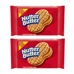 画像: Nutter Butter ナッターバター ピーナッツバター サンドイッチ クッキー 2パック