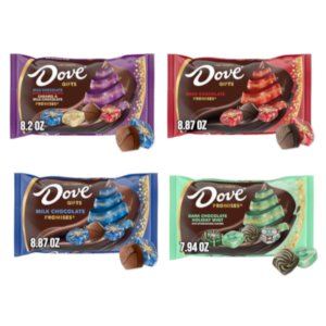 画像: ラッピングにメッセージ！DOVE ダヴチョコレート クリスマス 4種類