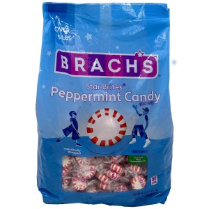 画像: 爽やかなペパーミント味のハードキャンディ! Brach's ブラッチズ ビッグバッグ スターブライツ 1.7kg