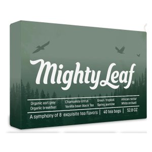 画像: 高級紅茶、いろいろ試せるギフトボックス！Mighty Leaf マイティーリーフ 紅茶サンプラー 40個入
