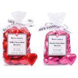 画像: ちょっとしたギフトやシェア用に！See's  バレンタイン ハート ミルク＆ダーク チョコレート  2個