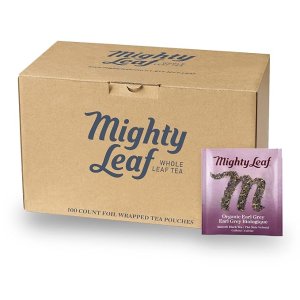 画像: ベルガモットの香り！Mighty Leaf マイティーリーフ オーガニック アールグレイ 100個