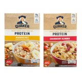 画像: プロテイン入りのオートミールで元気な一日のスタート！ Quaker クエーカー インスタント オートミール プロテイン 選べる2個
