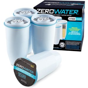 画像: 美味しいくきれいな水で、健康でおいしい生活を！　ZeroWater ゼロウォーター イオン エクスチェンジ フィルター4個