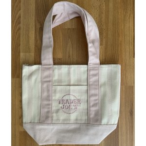 画像: 2026 夏 Trader Joe's トレーダージョーズ ミニ キャンバス トート （ピンク）