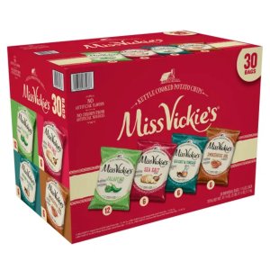 画像: BBQパーティにも！Miss Vickie's ケトルクック ポテトチップス バラエティパック 30個