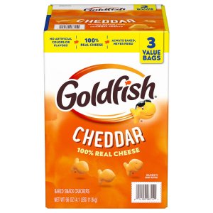 画像: 100%本物チーズのおいしさ! Pepperidge Farm ペ ゴールドフィッシュ クラッカー ビッグサイズ 1.8 kg