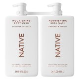 画像: Native ネイティブ ボディウォッシュ （ココナッツ＋バニラ） 1L, 2個