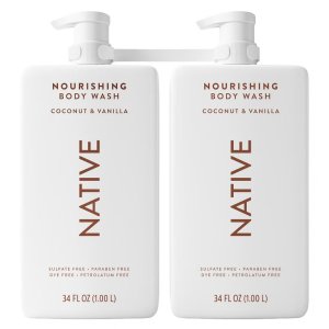 画像: Native ネイティブ ボディウォッシュ (ココナッツ+バニラ) 1L, 2個