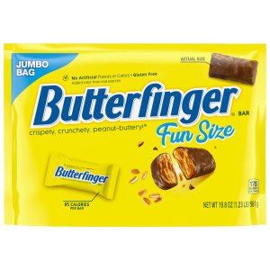 画像: エネルギー補給にぴったりのバイトサイズが30個！ Butterfinger バターフィンガー ファンサイズ ジャンボパック 561ｇ