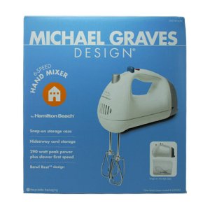 画像: レトロ家電！Michael Graves Design マイケルグレーブス　ハンドミキサー 強力 290W