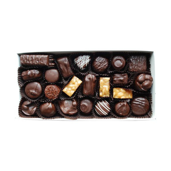 画像1: 【ダークチョコレート】See's シーズチョコレート 1ポンドボックス 445g １箱　アメリカ製