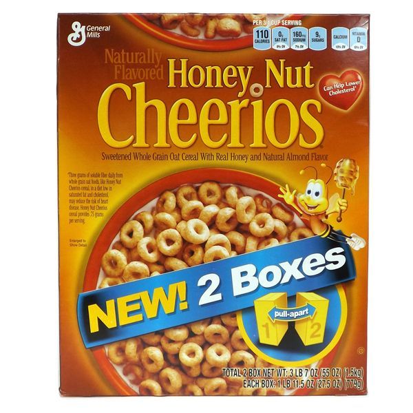 画像2: Cheerios　ハニーナッツチェリオ　オーツ麦シリアル　ツインパック