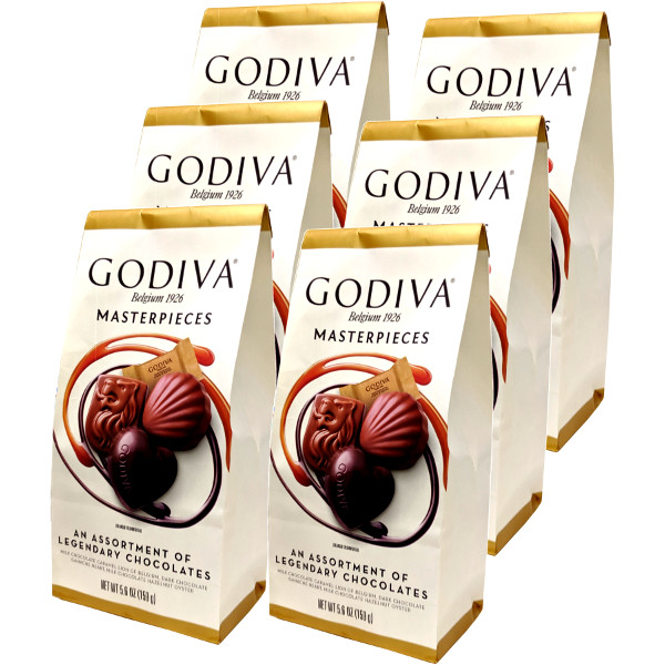 Godiva ゴディバ マスターピーズ レジェンダリー アソートメント 6袋