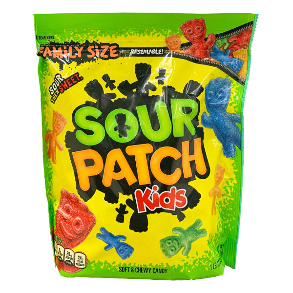 画像1: Sour Patch kids サワーパッチ キッズ　ソフトグミキャンディ オリジナル＆スイカ味　ファミリーサイズ