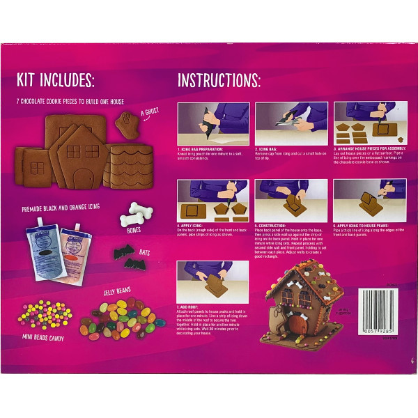 画像3: ハロウィン Trader Joe's ホンテェッド ハウス チョコレートクッキーキット