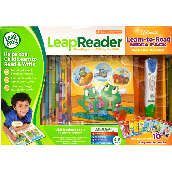 画像1: Leap Frog リープフロッグ リープリーダー ラーントゥリード メガパック 英語学習