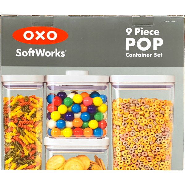 画像1: OXO オクソー ソフトワークス ポップコンテナ 9個セット