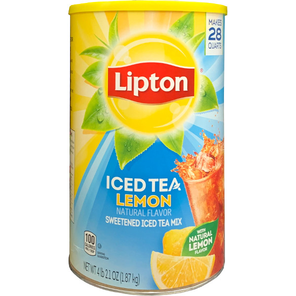 画像1: 飲みたいときに好きなだけ作れる！Lipton リプトン アイスティーミックス （レモンフレーバー）1.87kg