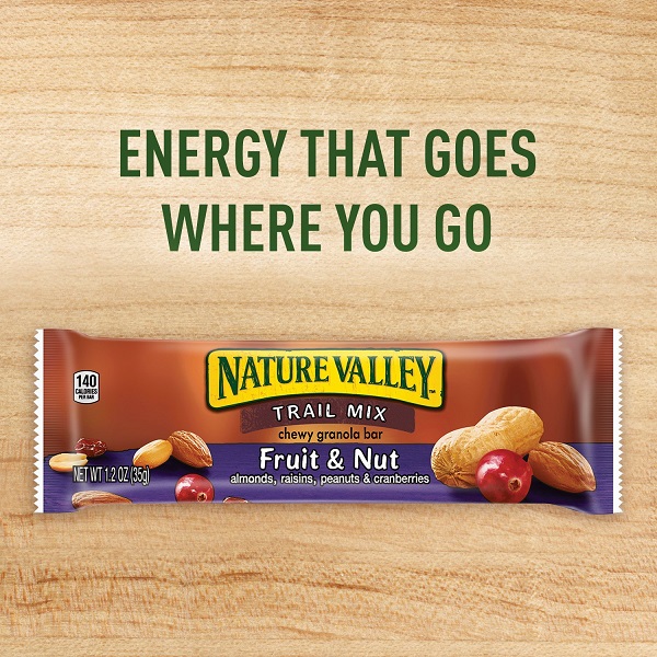 画像2: Nature Valley ネイチャーバレー グラノーラバー （チューイフルーツ＆ナッツ） 48本入り