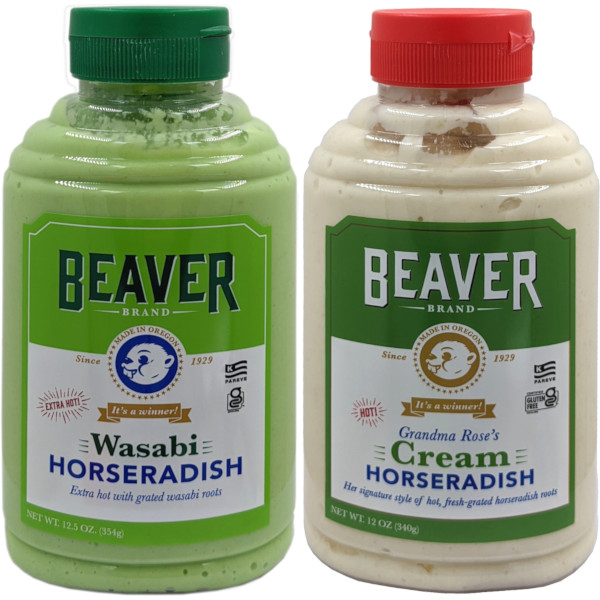 画像1: なんにでも試したくなるうまみのある辛さ！Beaver ビーバー ホースラディッシュ 2個セット