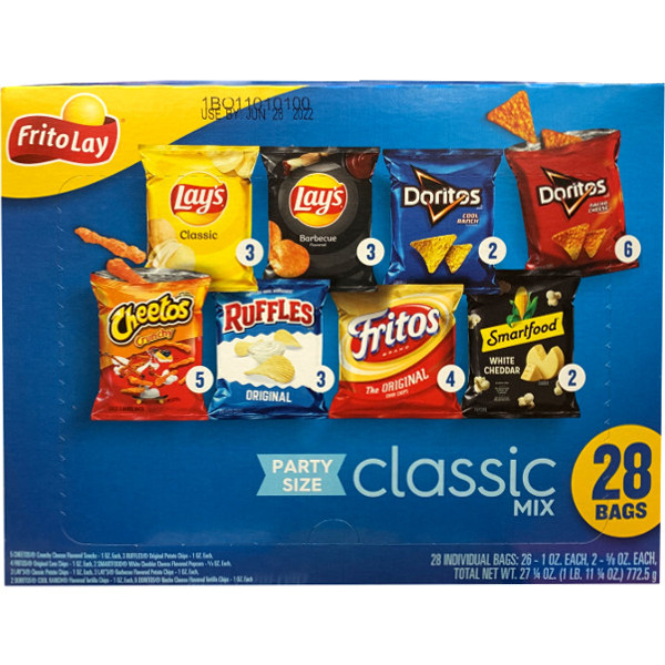 画像1: Frito-Lay フリトレー クラシックミックス パーティーサイズ ２８袋入り