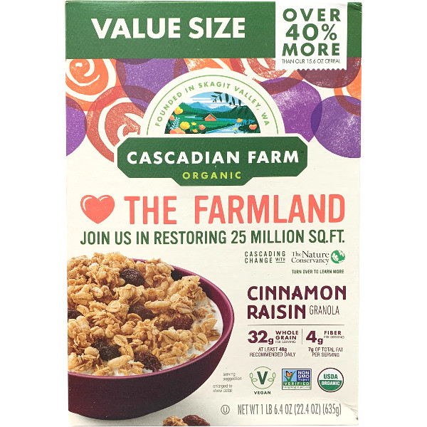 画像2: 体に優しいオーガニック素材のグラノーラ！Cascadian Farm カスカディアンファーム オーガニック グラノーラ 3種類から選べる2個
