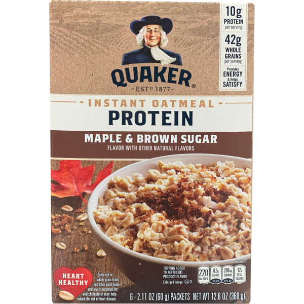 画像5: プロテイン入りのオートミール 4種類が楽しめます！ Quaker クエーカー インスタント オートミール プロテイン 4個セット