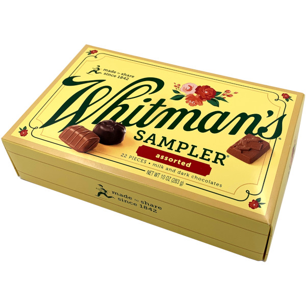 画像1: 再入荷！Whitman’s ホイットマン サンプラー アソーテッド ミルク＆ダークチョコレート 283g フィラデルフィア生まれの老舗チョコレート！