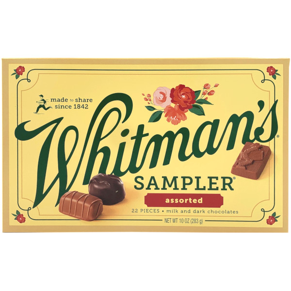 画像2: 再入荷！Whitman’s ホイットマン サンプラー アソーテッド ミルク＆ダークチョコレート 283g フィラデルフィア生まれの老舗チョコレート！