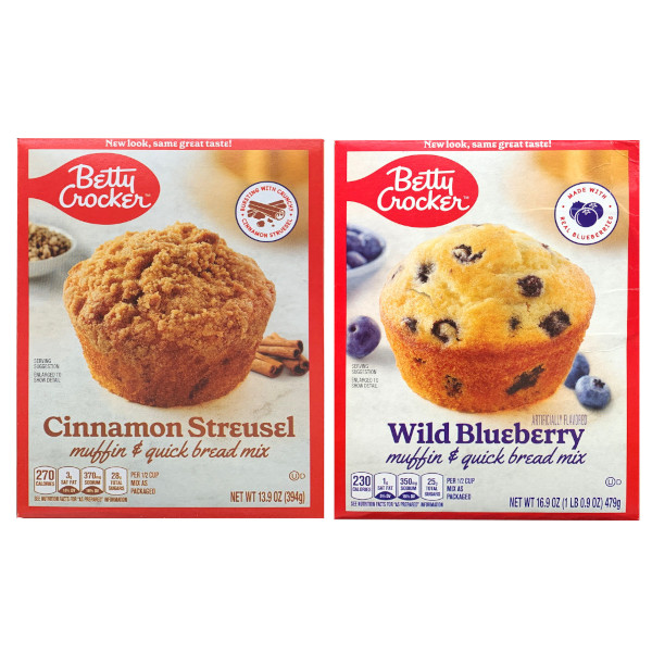 画像1: 本格的なマフィンができる！Betty Crocker ベティークロッカー マフィンミックス 選べる ２箱