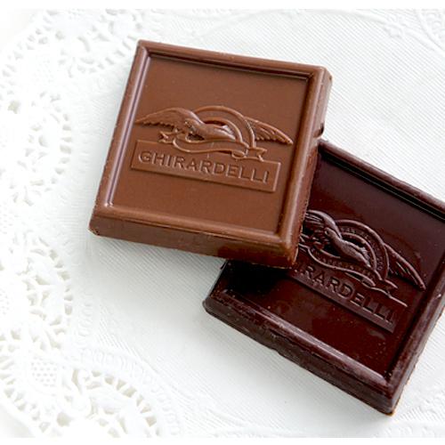 画像2: 46個入！ミルクもダークもキャラメルも試せる！Ghirardelli ギラデリ スクエアーズ プレミアム チョコレート アソートメント 674.9g