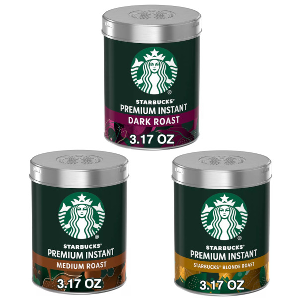 画像1: スタバのコーヒーが手軽に飲める！Starbucks スターバックス プレミアム インスタントコーヒー 40杯 選べる3個