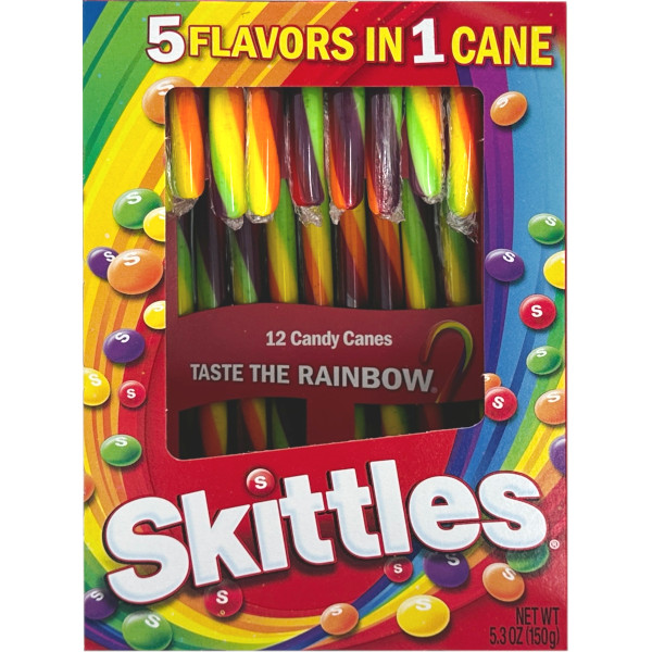 画像5: カラフルを楽しめる！ クリスマスのお菓子 キャンディーケーン バラエティ 6箱