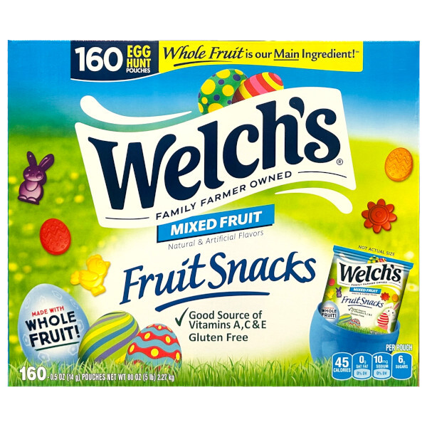 画像1: Welch's ウェルチズ イースター フルーツスナック  160袋入り