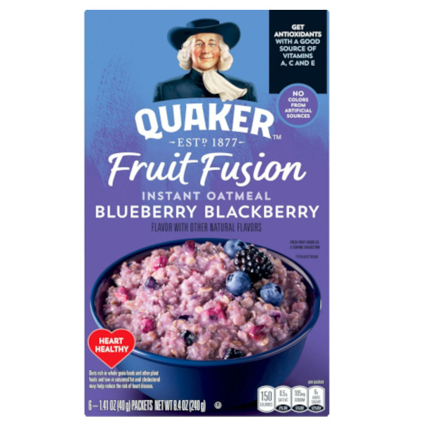 画像2: 新しい朝食習慣！Quaker クエーカー フルーツフュージョン インスタントオートミール　選べる3種類