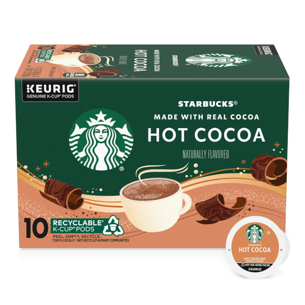 画像2: スタバのココアをお家でも！ Starbucks スターバックス ホットココア キューリグ用 20個
